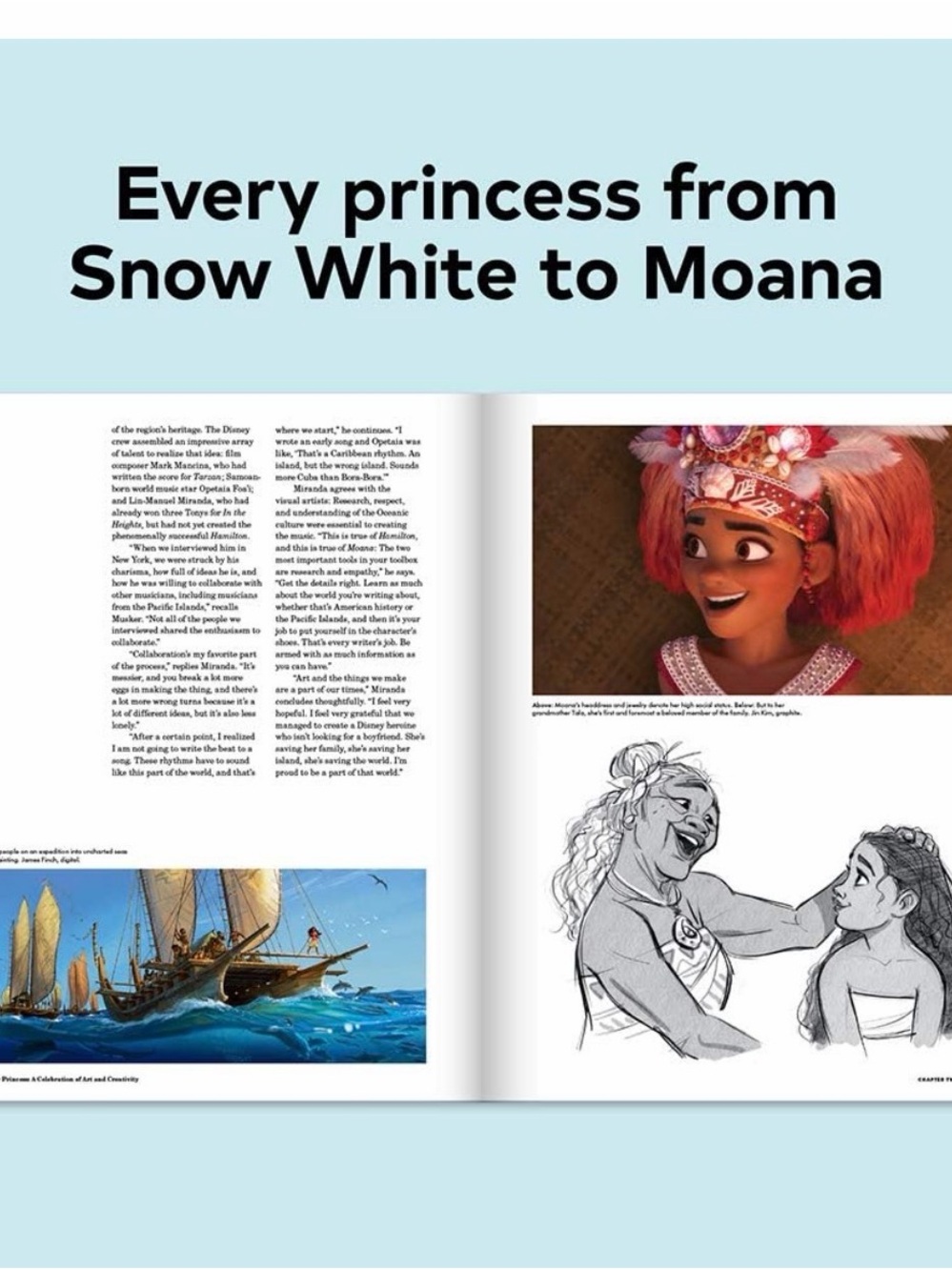 The Disney Princess: A Celebration of Art and Creativity Book - Picture 4 of 5